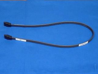 HP SATA hard drive cable - Has a 7-pin to 7-pin, right angled connector, 48.26cm (19in) long - W124511589