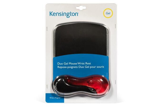 Kensington Tapis de souris Duo Gel coloris rouge/gris foncé - W124727725