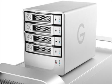 G-Technology G-SPEED eS - 8000GB, SATA II, 7200 RPM, 3.5", eSATA, 5.7kg, Silver - W124796380