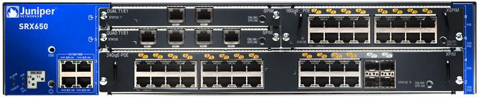 Juniper XPIM, Gigabit Ethernet, 16 x 10/100/1000BASE-T RJ-45 - W124575373