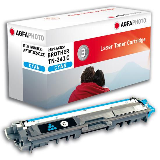 AgfaPhoto 1400 pages, cyan, replacement for Brother TN-241C - W125244714