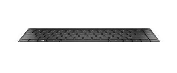 HP Keyboard for Spectre 13-af, Black - W124859984