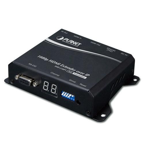 Planet High Definition HDMI Extender Transmitter over IP with PoE - W125256009