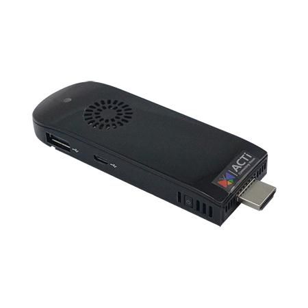 ACTi MDD-100, Intel Atom Z3735F, 2GB, Wi-Fi, MicroSDHC/MicroSDXC, HDMI, USB, DC 5V, 125x37.6x14.5 mm - W125163027