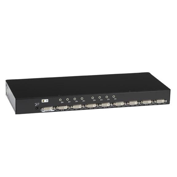 Black Box DVI-D Splitter with Audio and HDCP - W124985425