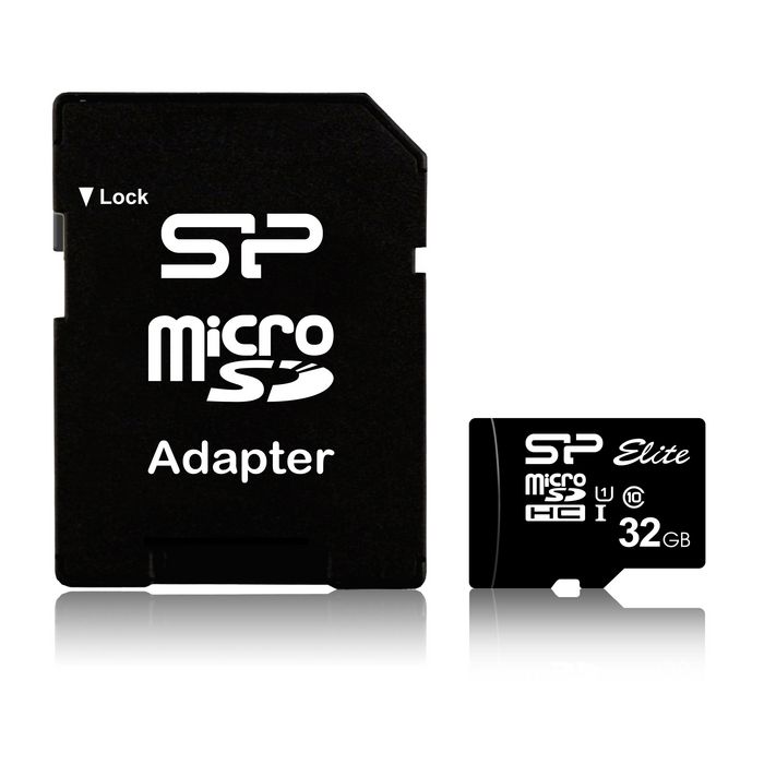 Silicon Power Elite microSDHC, 32 GB, 85 MB/s, UHS-1 - W124574997