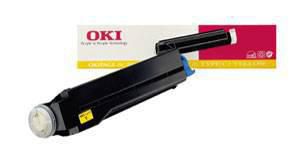 OKI Yellow Toner cartridge for Okipage 8c/8c+ - W124787923