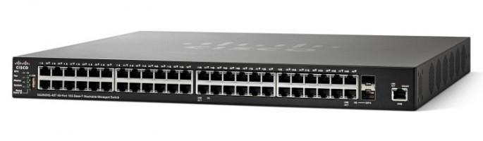 Cisco 48 x 10 Gigabit Ethernet 10GBASE-T, 2 x 10 Gigabit Ethernet SFP+/10GBASE-T Combo, 1 Gigabit Ethernet Management Port - W124586411