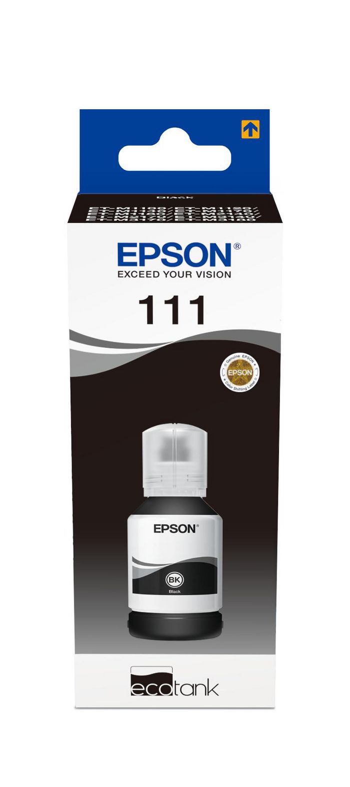 Epson 111 EcoTank Pigment black ink bottle - W124846298