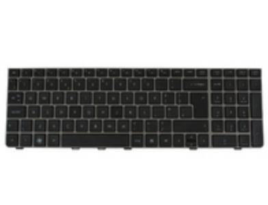 HP Keyboard, without pointing stick for use in United States - W124910954