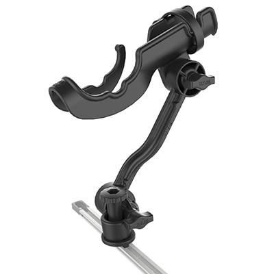 RAP-114-PA-411, RAM Mounts RAM ROD Rod Holder with Extension Arm and RAM  Track-Node Base