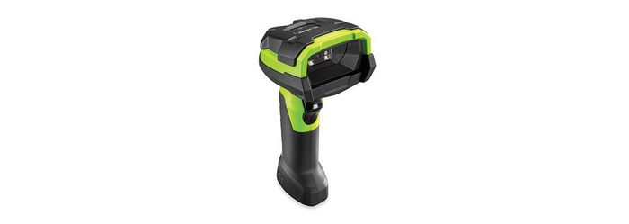 Zebra DS3678-HP Rugged Green USB Kit: Scanner, USB Cable, Cradle, Power supply, DC and AC Line Cords - W125048786