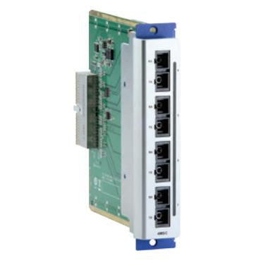 Moxa 4-port Fast Ethernet interface modules for the EDS-600 Series - W124818957