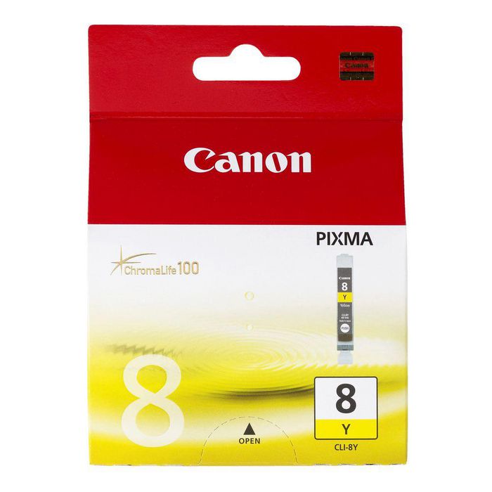Canon CLI-8Y for Pixma iP/MP/MX/Pro, Yellow - W124595679