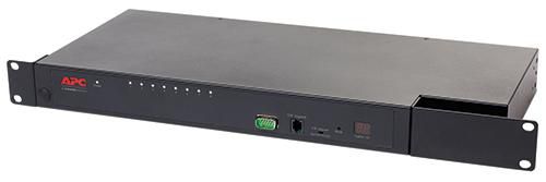 APC KVM0108A, 1U, KVM 2G, Analog, 1 Local User, 8 ports, Noir - W125325035