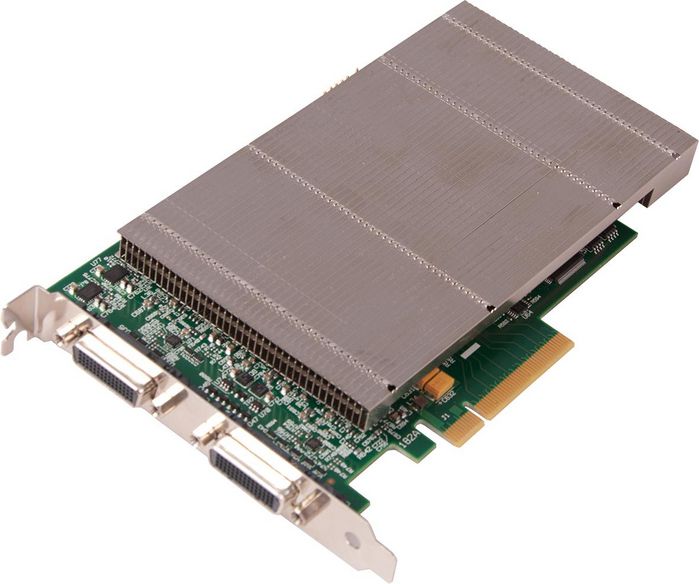 Datapath VisionSC-HD4+, PCIe x8, 768 MB, 2x DSM-59, 6.4 GB/s, 110x177 mm, 2x HDMI cables - W125077839