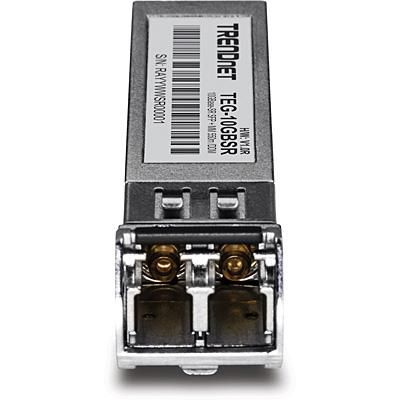 TRENDnet SFP+, 10GBASE-SR, 10.5 Gbps, 850 nm, 550 m - W125175645
