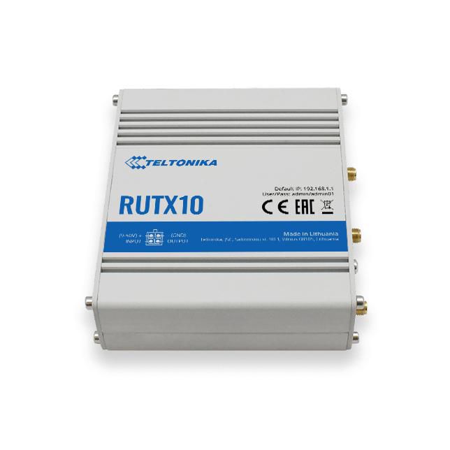Teltonika RUTX10 INDUSTRIAL ETHERNET ROUTER - W124974072