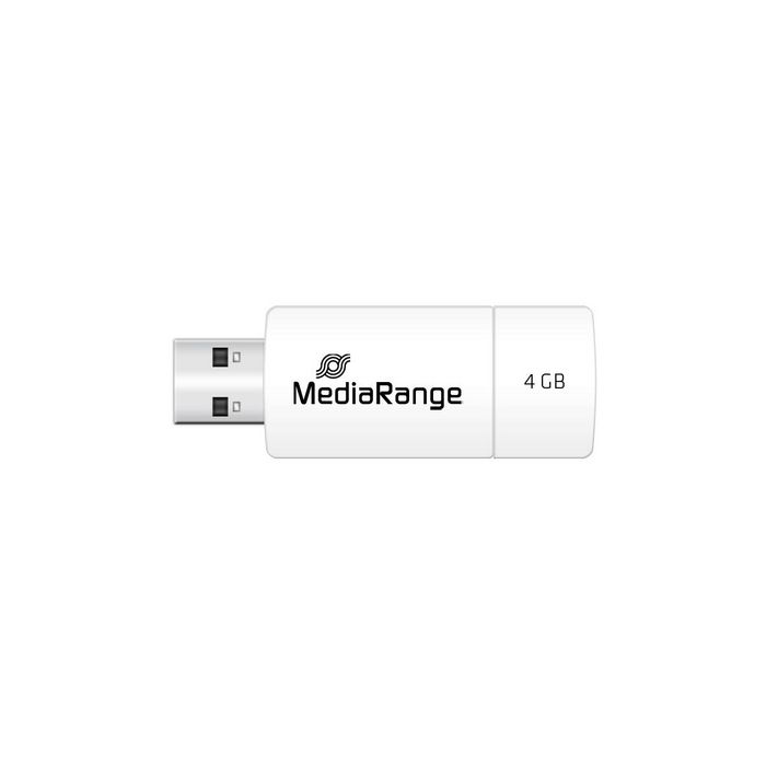 MediaRange MediaRange USB flash drive, color edition, red, 4GB - W125182897