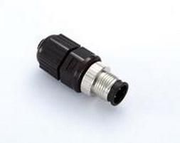 Moxa Field-installation D-coded screw-in Ethernet connector, 4-pin male M12 connector, IP68-rated - W124515307