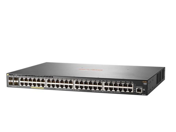 Hewlett Packard Enterprise Aruba 2930F 48G PoE+ 4SFP Switch - W127006262