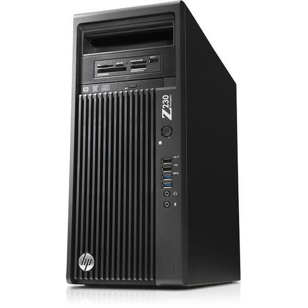 HP Intel Xeon E3-1226 v3 (3.3GHz, 8MB), 8GB (2 x 4GB) DDR3, 1TB 7200 rpm SATA, SATA SuperMulti DVD±RW, Intel HD Graphics P4600, Windows 7 Professional 64 / Windows 8.1 Pro 64 + NVIDIA Quadro K2000 + Z24i 24-inch IPS LED Backlit Monitor - W124582778
