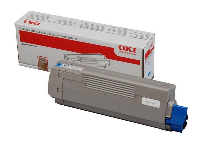 OKI Cyan Toner Cartridge - W124819030