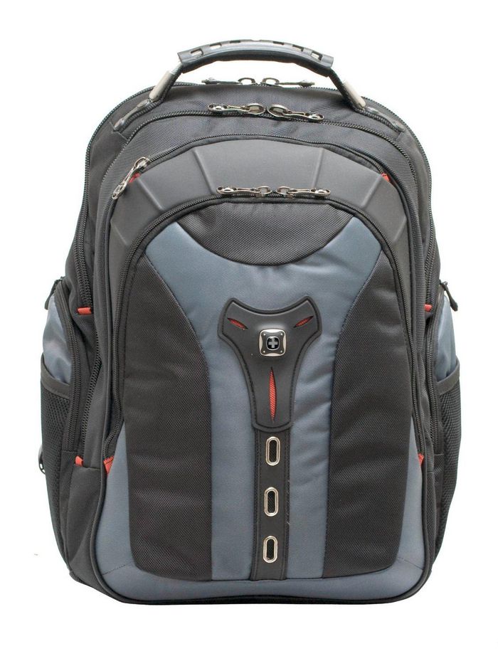 Wenger PEGASUS 17" Laptop Backpack with Tablet / eReader Pocket, Black / Grey - W124585353