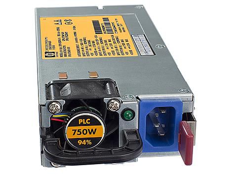 Hewlett Packard Enterprise Hot-plug power supply - 750 watts, high-efficiency (HE), common slot - W124972050