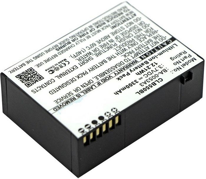 CoreParts Battery for CipherLab Scanner 12Wh Li-ion 3.7V 3300mAh Black, CP50, CP55 - W124963079