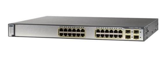 Cisco Catalyst 3750G 24 10/100/1000 ports & 4 SFP-based Gigabit Ethernet ports, PoE, SMI - W125347296