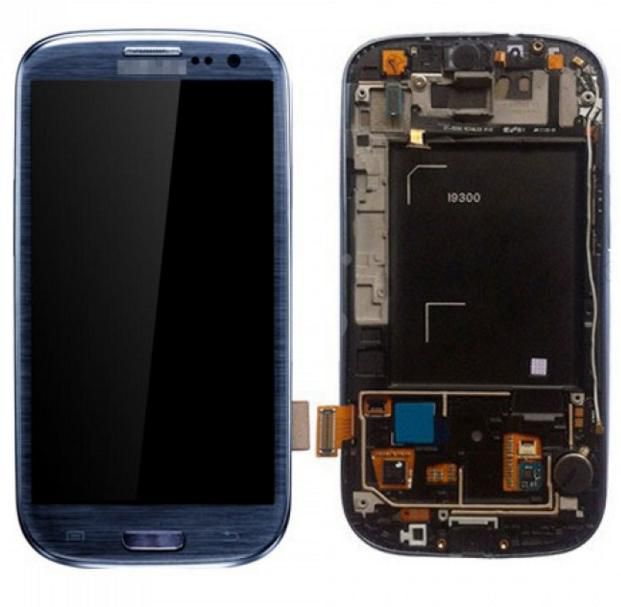 CoreParts LCD Touch panel Assembly Blue Samsung Galaxy S3 i9300 - W124665241