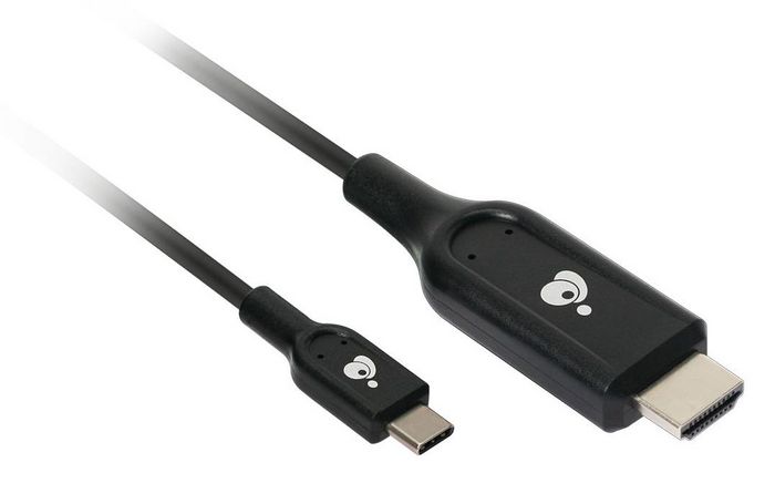 IOGEAR USB-C/HDMI, 2m, Black - W124555030