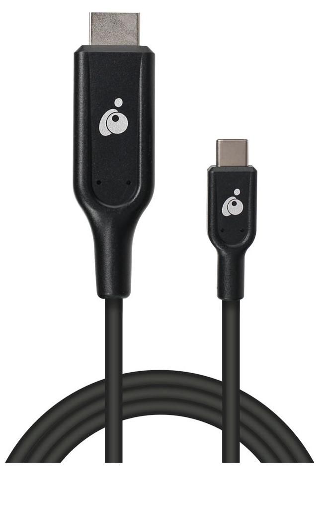 IOGEAR USB-C/HDMI, 2m, Black - W124555030