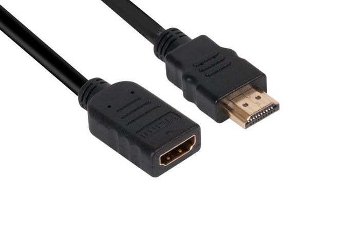 CAC-1321, Club3D High Speed HDMI™ 2.0 4K60Hz Extension Cable 3m/ 9.8ft Male/ Female