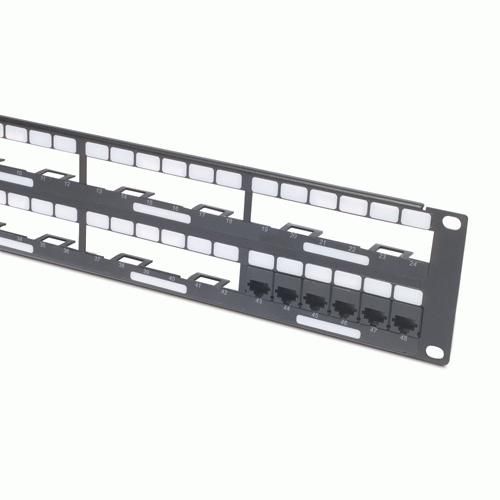APC Data Distribution 2U Panel, Holds 8 each Data Distribution Cables for a Total of 48 Ports - W124945414
