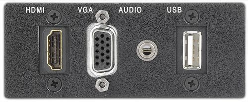 Extron HDMI, VGA, 3.5mm, USB, noir - W124992534