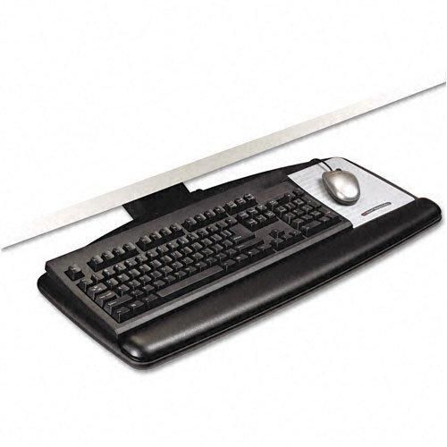 3M Adjustable Keyboard Tray AKT90LE 12.7 in x 28 in x 6.7 in - W125144794