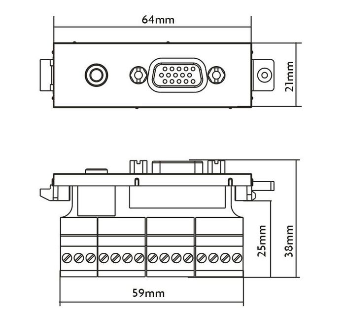 Vision VGA+3.5mm (0.14″) module - W124775972