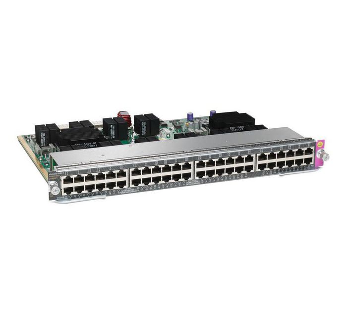 Cisco WS-X4648-RJ45V-E Catalyst 4500E Series 48-Port 802.3af PoE 10/100/1000 (RJ-45) - W124591073