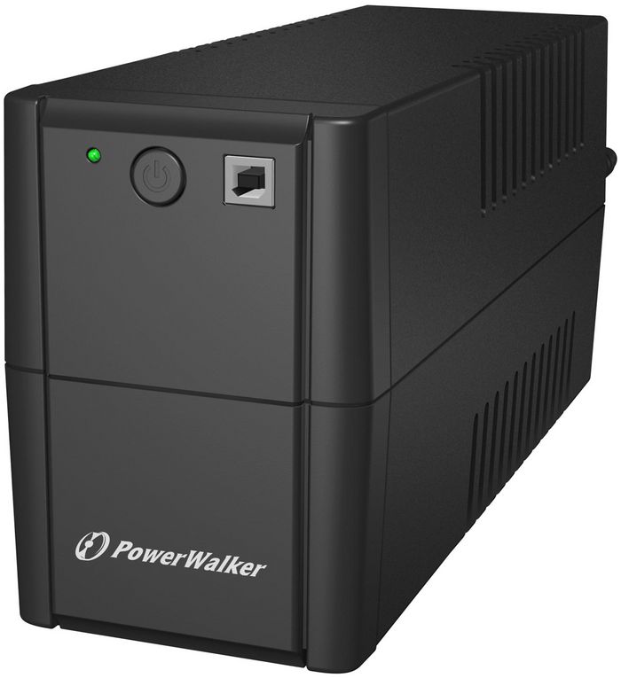 PowerWalker 850W, 480W, 280V, 50/60Hz, 100x290x143mm, 5kg, Black - W125196645