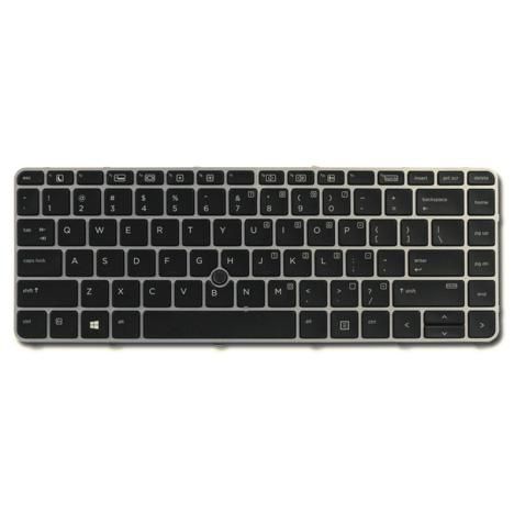 HP Keyboard (USA), Black - W125091162