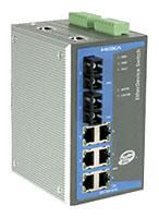 Moxa Managed Ethernet switch with 3x 10/100BaseT(X) ports, 2x 100BaseFX single-mode ports SC, 0 - 60°C - W124813657