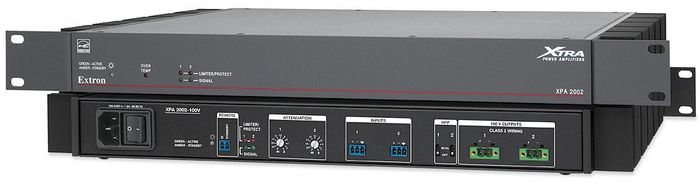 Extron 100 V Two Channel Amp - 200 W/Ch, 100 - 240V AC/ 50-60 Hz - W125480472
