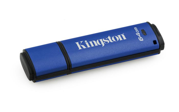 Kingston 64GB DTVP30 256bit AES Encryption, USB 3.0 (Management Ready) FIPS 197 - W124949124