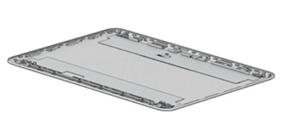 HP Display rear cover (includes wireless antennas) For use in models with WLAN - W125137947