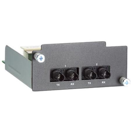 Moxa Gigabit and Fast Ethernet modules for PT Series rackmount Ethernet switches - W124715274
