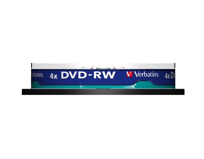Verbatim DVD-RW Matt Silver 4x, 10pcs - W124715280