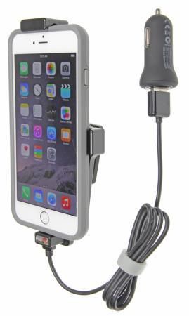 Brodit Active holder w/ cig-plug, Black, Apple iPhone 6 Plus - W125222883