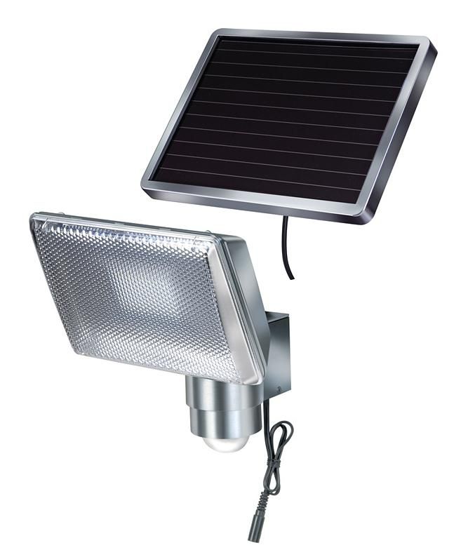 Brennenstuhl Solar LED Light SOL 80 ALU IP44 with PIR sensor 8xLED 0,5W 350lm Cable length 4,75m Colour ALU - W124798487